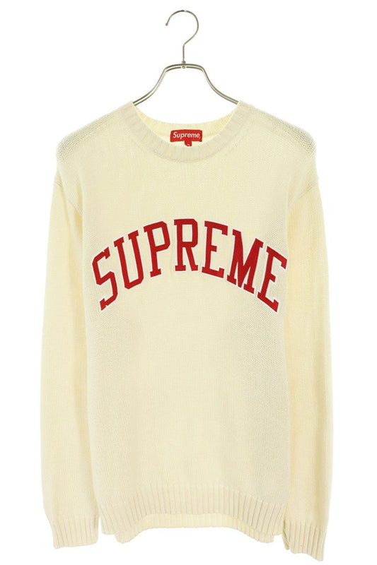 SUPREME 16SS Tackle Twill Arch Logo Cotton Sweater Size M