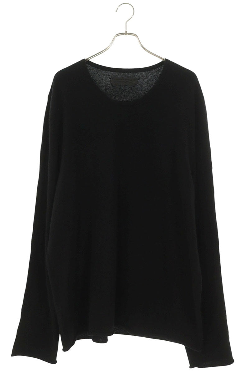 Chrome Hearts Cashmere Sleeve Cross Embroidered Knit Size XL