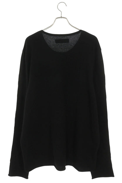 Chrome Hearts Cashmere Sleeve Cross Embroidered Knit Size XL