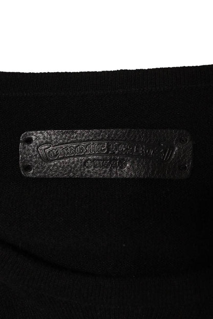 Chrome Hearts Cashmere Sleeve Cross Embroidered Knit Size XL