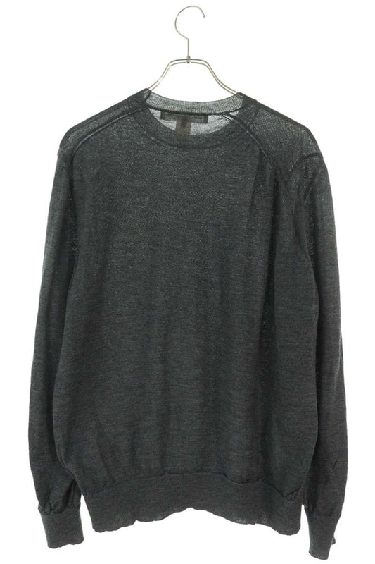 COMME des GARCONS SHIRT Gray Wool Crewneck Sweater Size L