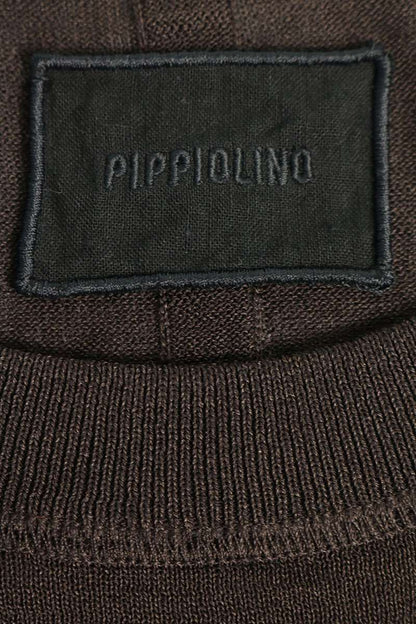 PIPPIOLONO 26SS Crew Neck Knit Brown Size L