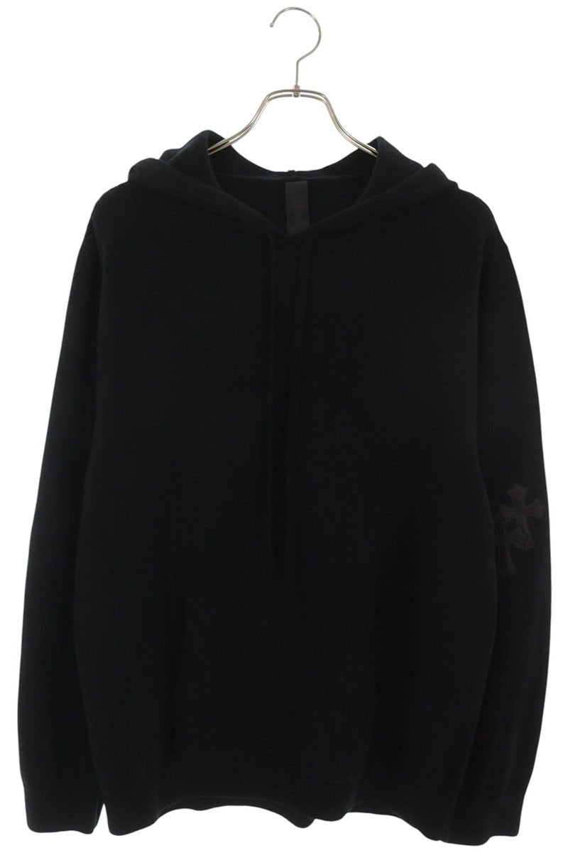 Chrome Hearts Cross Patch Cashmere Pullover Sweater Size XL