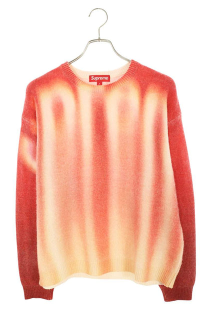 SUPREME 23AW Blurred Logo Wool Knit Sweater Size S