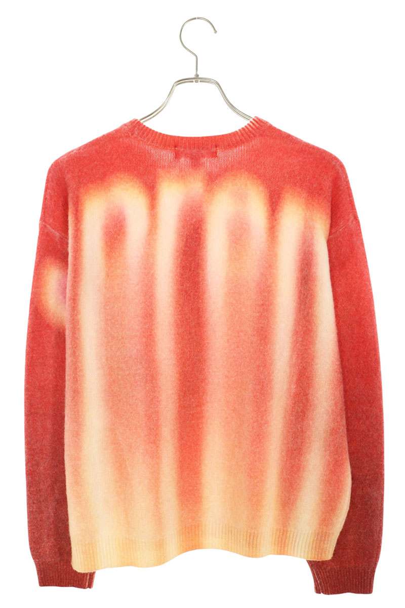 SUPREME 23AW Blurred Logo Wool Knit Sweater Size S