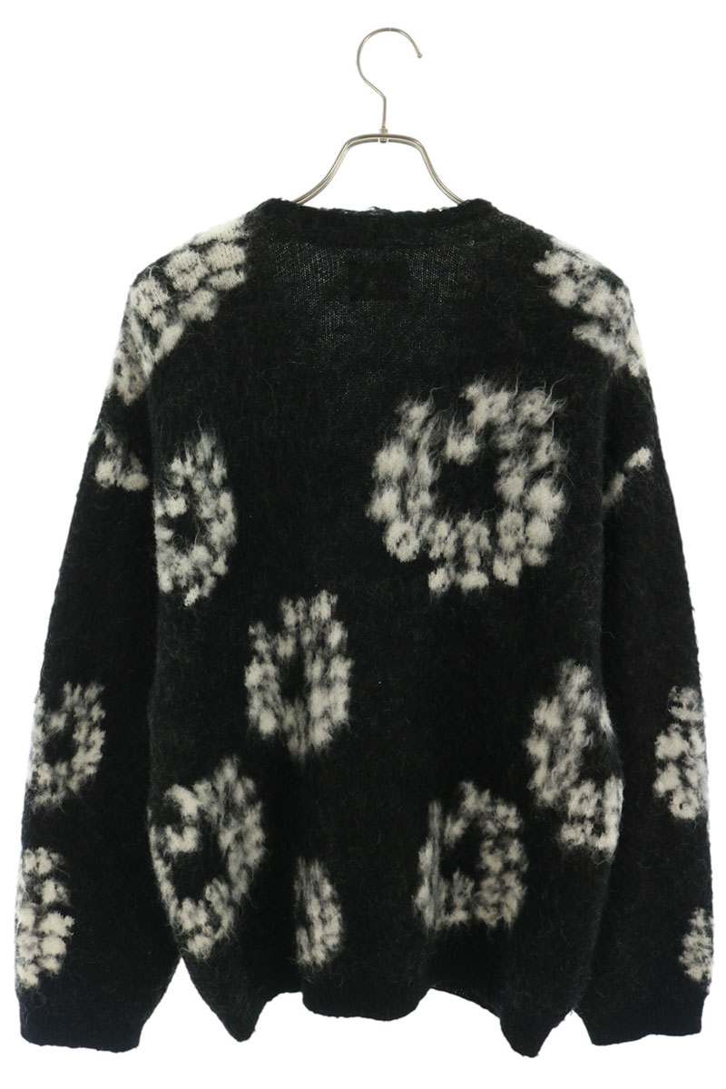 SAINT MICHAEL Flower Mohair Cardigan Multi Size L