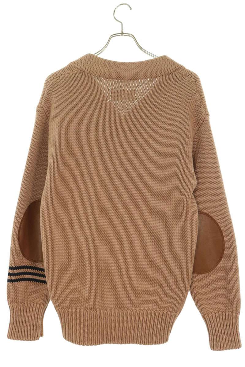 Maison Margiela 18SS Leather Elbow Patch Knit Size M