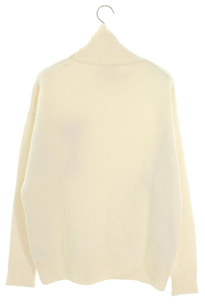 AMI Alexandre Mattiussi A Heart Logo Knit White/Red Size M