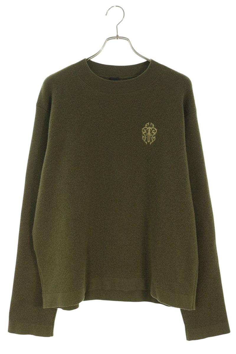 Chrome Hearts SWTR REGULATOR CREW Cashmere Knit Size M