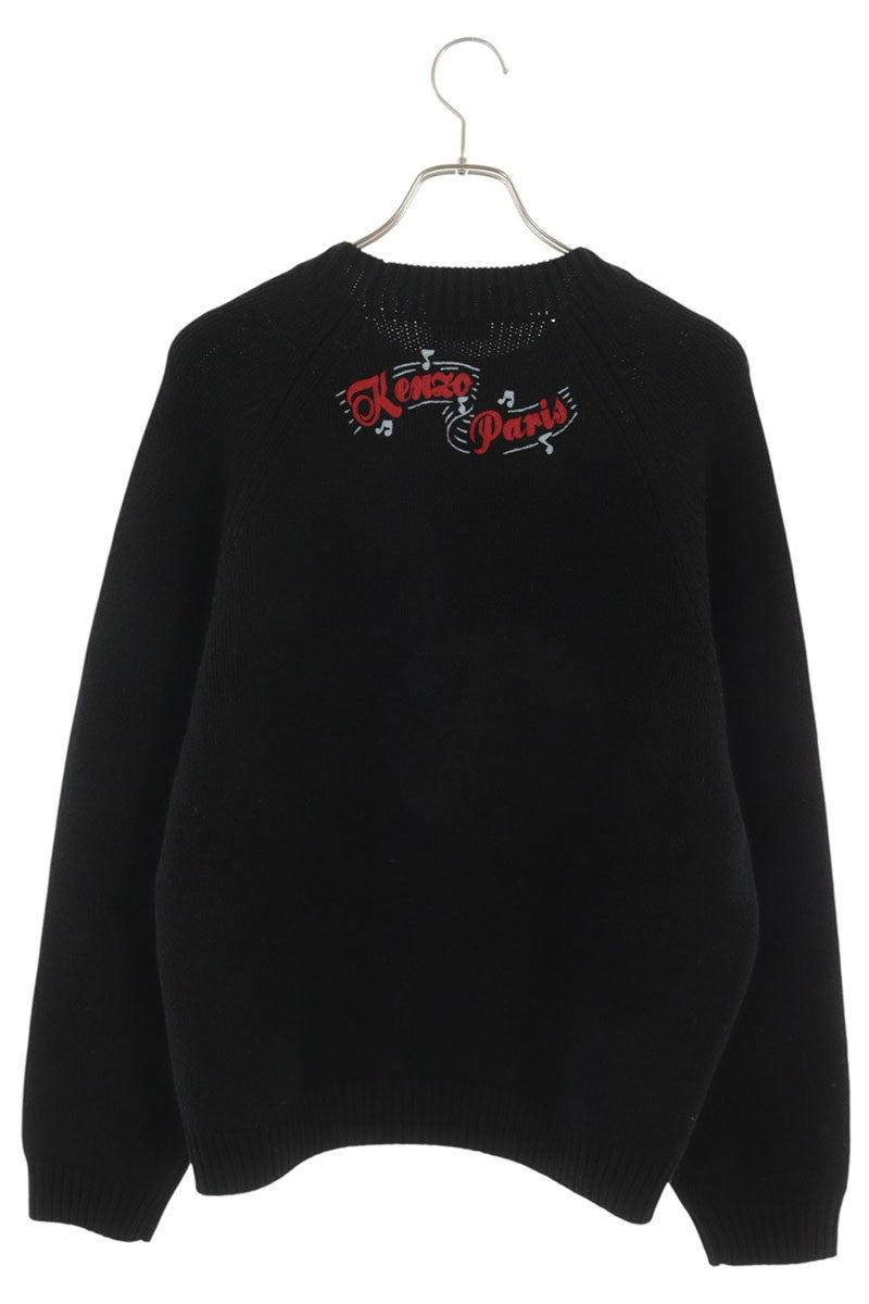 KENZO Bunny Embroidered Knit Multi Size M