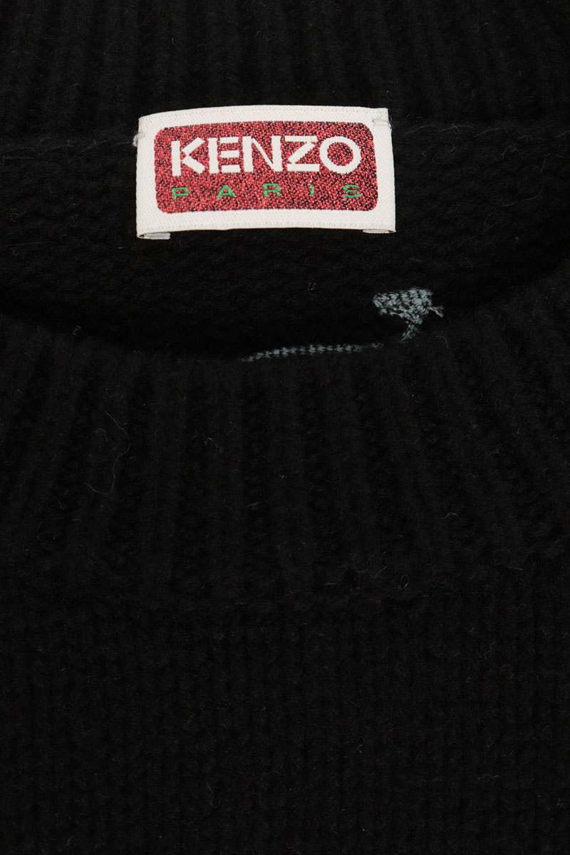 KENZO Bunny Embroidered Knit Multi Size M