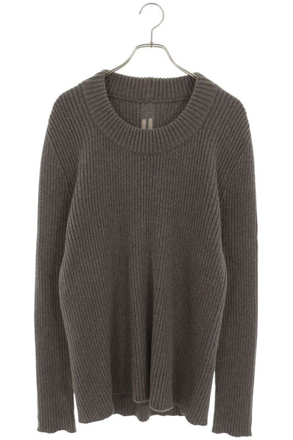 Rick Owens Cashmere Crewneck Knit Gray Size S