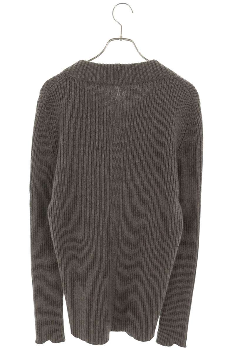 Rick Owens Cashmere Crewneck Knit Gray Size S