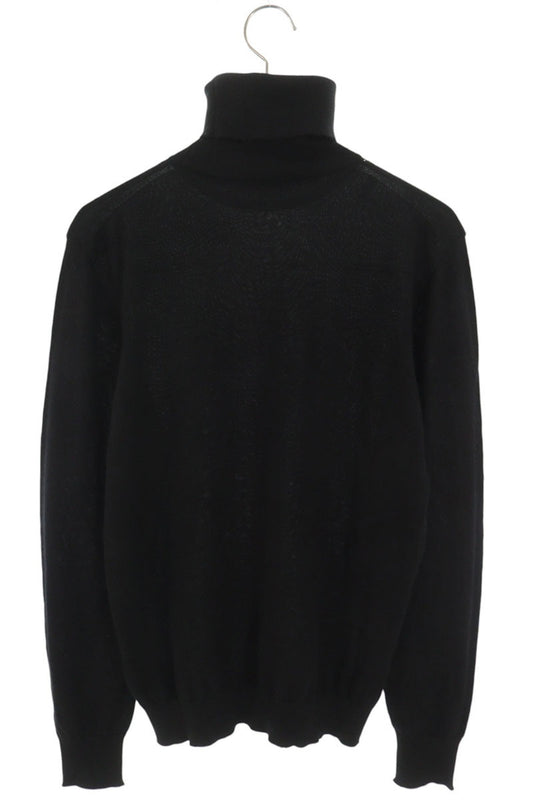 Dior HOMME CD Embroidery Turtleneck Knit Black Size S