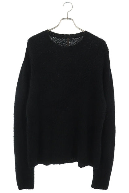 J.L-A.L Black Mohair Blend Knit Sweater Size L