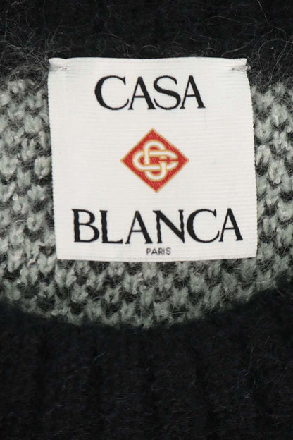 CASABLANCA 25AW Mohair Blend Crewneck Knit Multi Size L