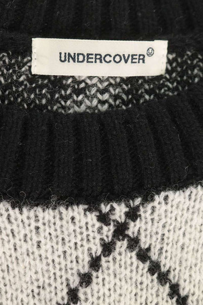UNDERCOVER Argyle Print Wool Knit Multi Size 4