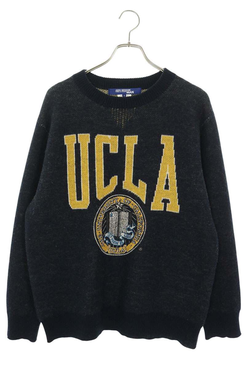 COMME des GARCONS JUNYA WATANABE MAN UCLA Knit Navy Size S