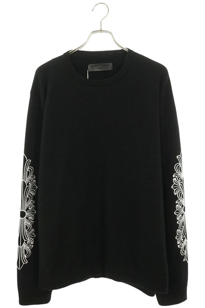 Chrome Hearts U LIFE SENTENCE Floral Cashmere Knit Size XXL