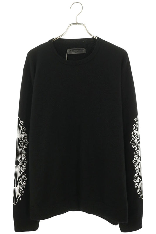 Chrome Hearts U LIFE SENTENCE Floral Cashmere Knit Size XXL