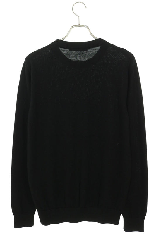 GIVENCHY Signature Logo Wool Knit Black Size L