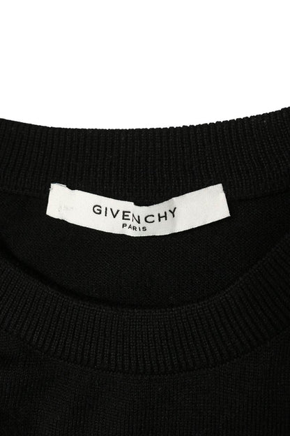 GIVENCHY Signature Logo Wool Knit Black Size L
