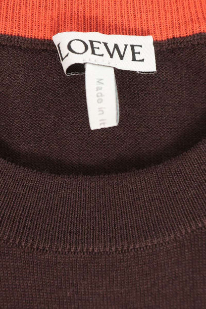 LOEWE 26SS Anagram Embroidered Wool Knit Size M