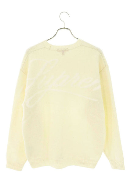 SUPREME 25AW Angora Script Sweater Off-White Size L
