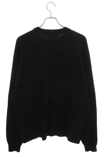 LOEWE Anagram Pocket Crewneck Knit Black Size M