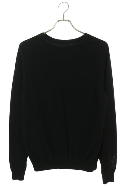 Chrome Hearts Layered CH Plus Patch Knit Black Size S