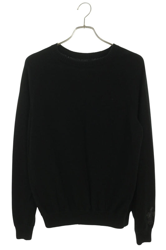 Chrome Hearts Layered CH Plus Patch Knit Black Size S