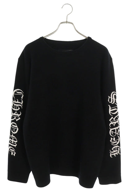 Chrome Hearts U LIFE SENTENCE Cashmere Crewneck Knit Size XL