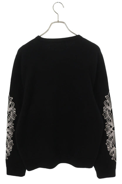 Chrome Hearts U LIFE SENTENCE Floral Cashmere Sweater Size M