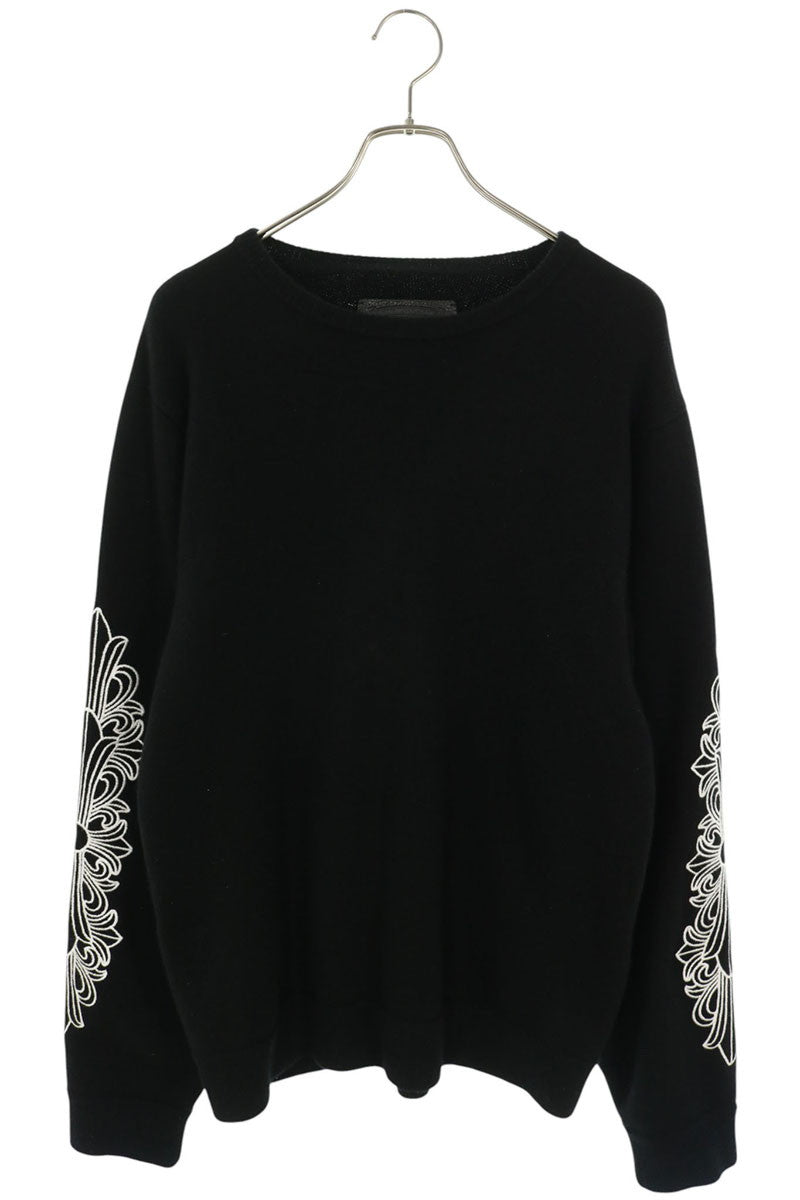 Chrome Hearts U LIFE SENTENCE Floral Cashmere Knit Size L