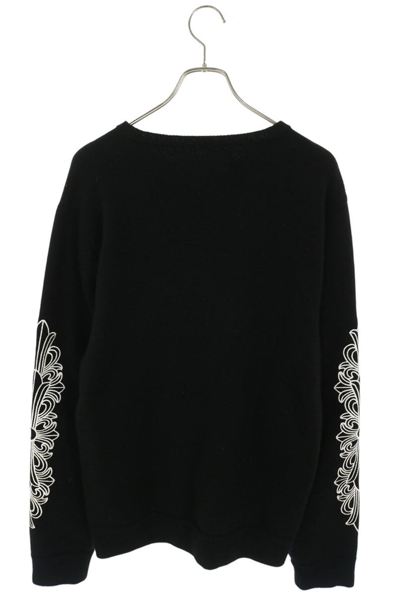 Chrome Hearts U LIFE SENTENCE Floral Cashmere Knit Size L