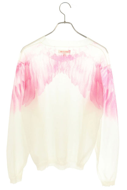 MASU Clear Angel Wing Nylon Knit White Size 48