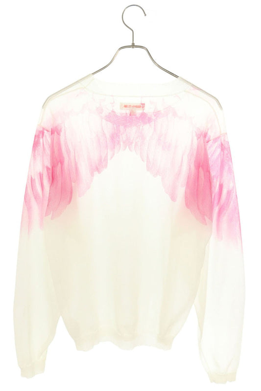 MASU Clear Angel Wing Nylon Knit White Size 48