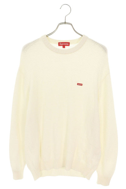 SUPREME 20AW Textured Small Box Sweater Off-White Size L