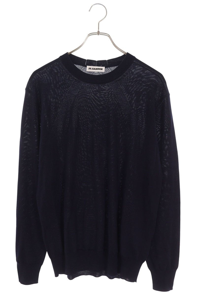 JILSANDER J04GP0001 Wool Crewneck Knit Size 38
