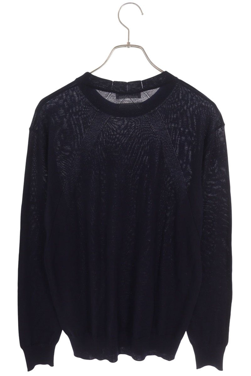 JILSANDER J04GP0001 Wool Crewneck Knit Size 38