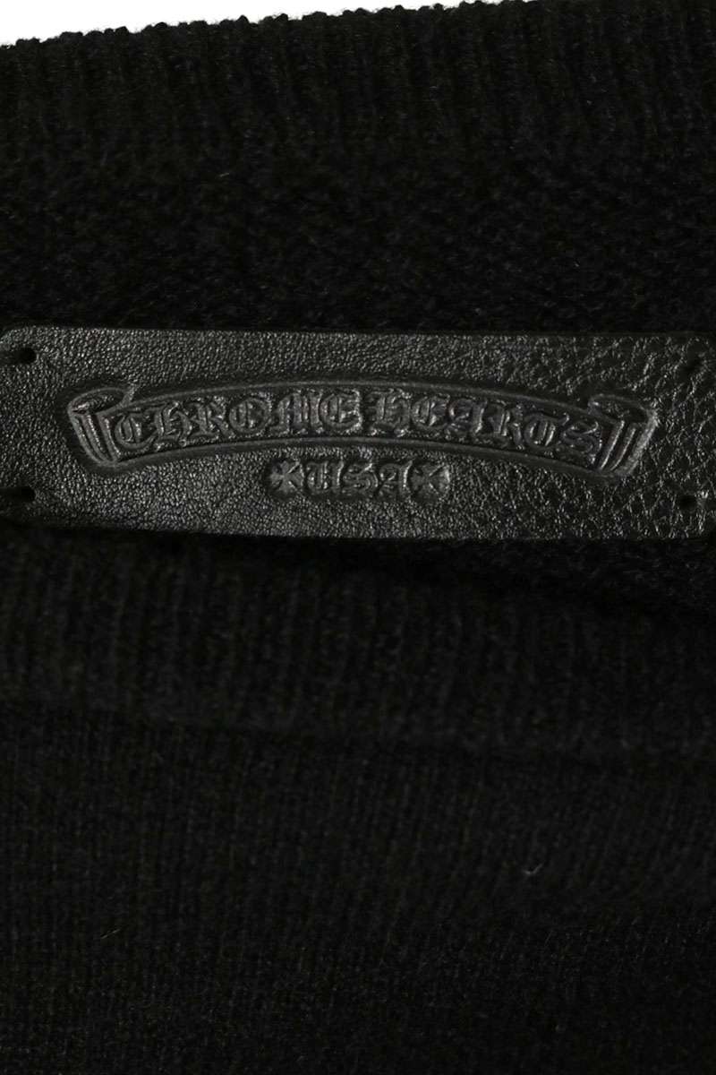 Chrome Hearts Life Sentence Floral Sweater Black Size L