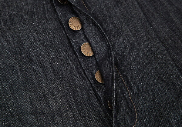 GAULTIER Ribbed Hem Sarouel Jeans Indigo Size 40