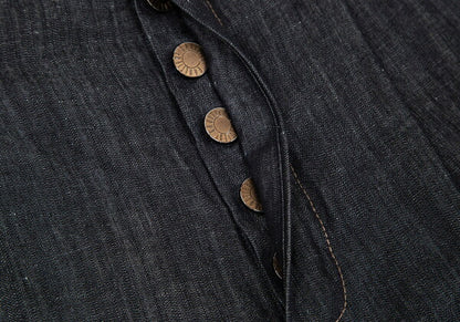 GAULTIER Ribbed Hem Sarouel Jeans Indigo Size 40