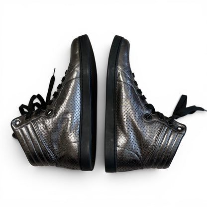 Vintage Gucci GG Silver Sneakers Size 6