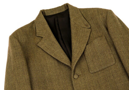 Jean Paul GAULTIER HOMME Wool Blend Jacket Brown Size 48