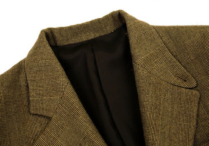 Jean Paul GAULTIER HOMME Wool Blend Jacket Brown Size 48