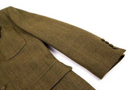 Jean Paul GAULTIER HOMME Wool Blend Jacket Brown Size 48