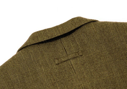 Jean Paul GAULTIER HOMME Wool Blend Jacket Brown Size 48