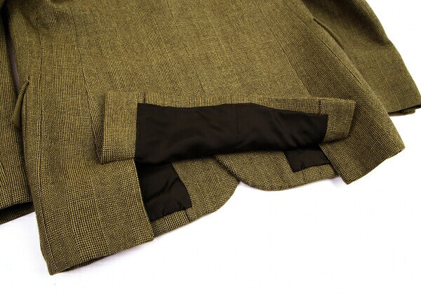 Jean Paul GAULTIER HOMME Wool Blend Jacket Brown Size 48