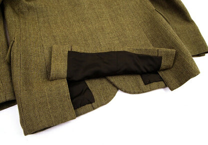 Jean Paul GAULTIER HOMME Wool Blend Jacket Brown Size 48